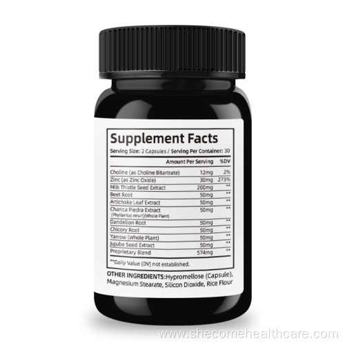 OEM Liver Detox Capsules Liver Detox Cleanse Supplement